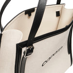 Borsa tote con logo COPBA77F2027 BEI COPERNI 