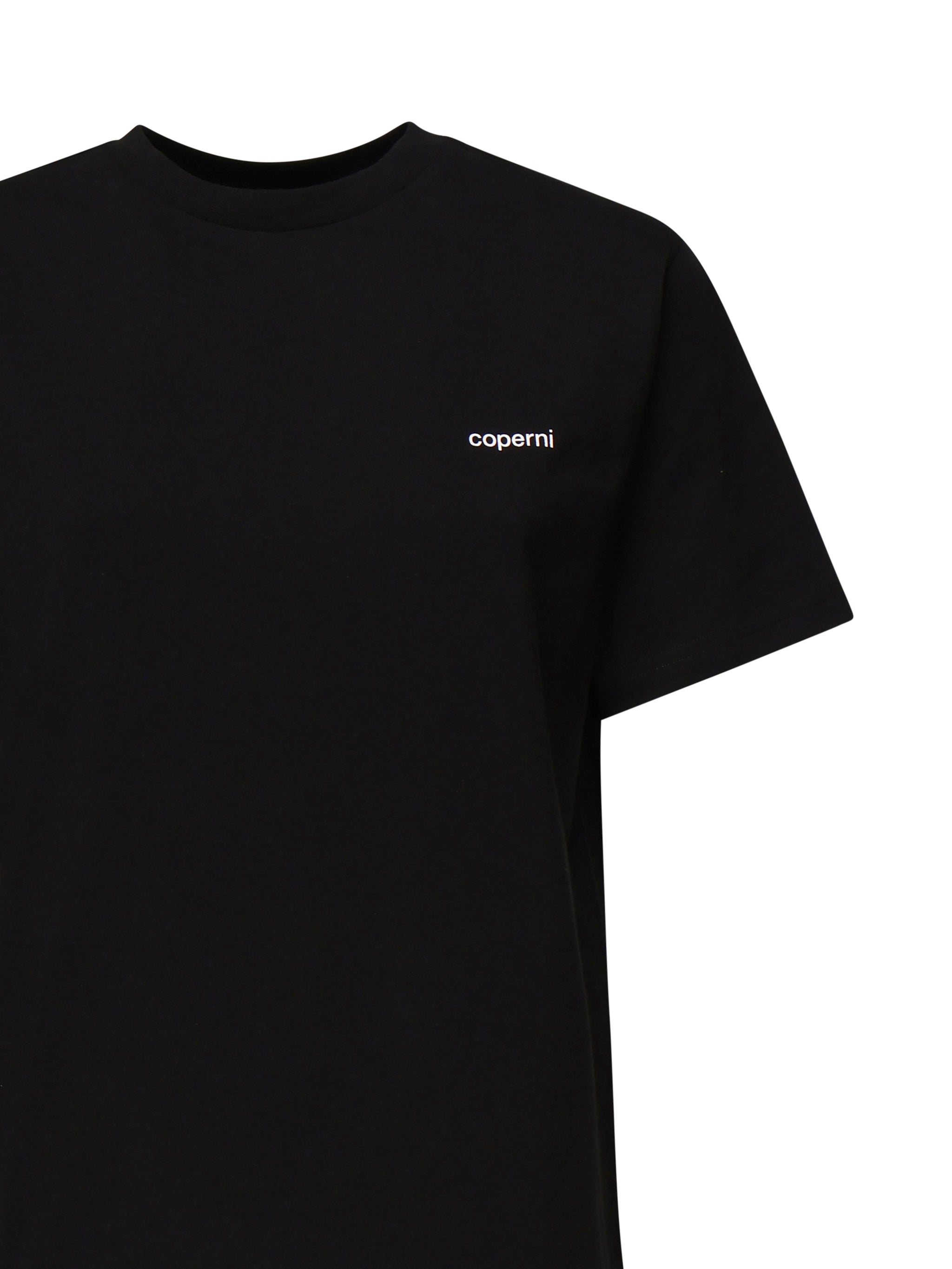 T-shirt con logo COPJS03504 BLACK COPERNI 