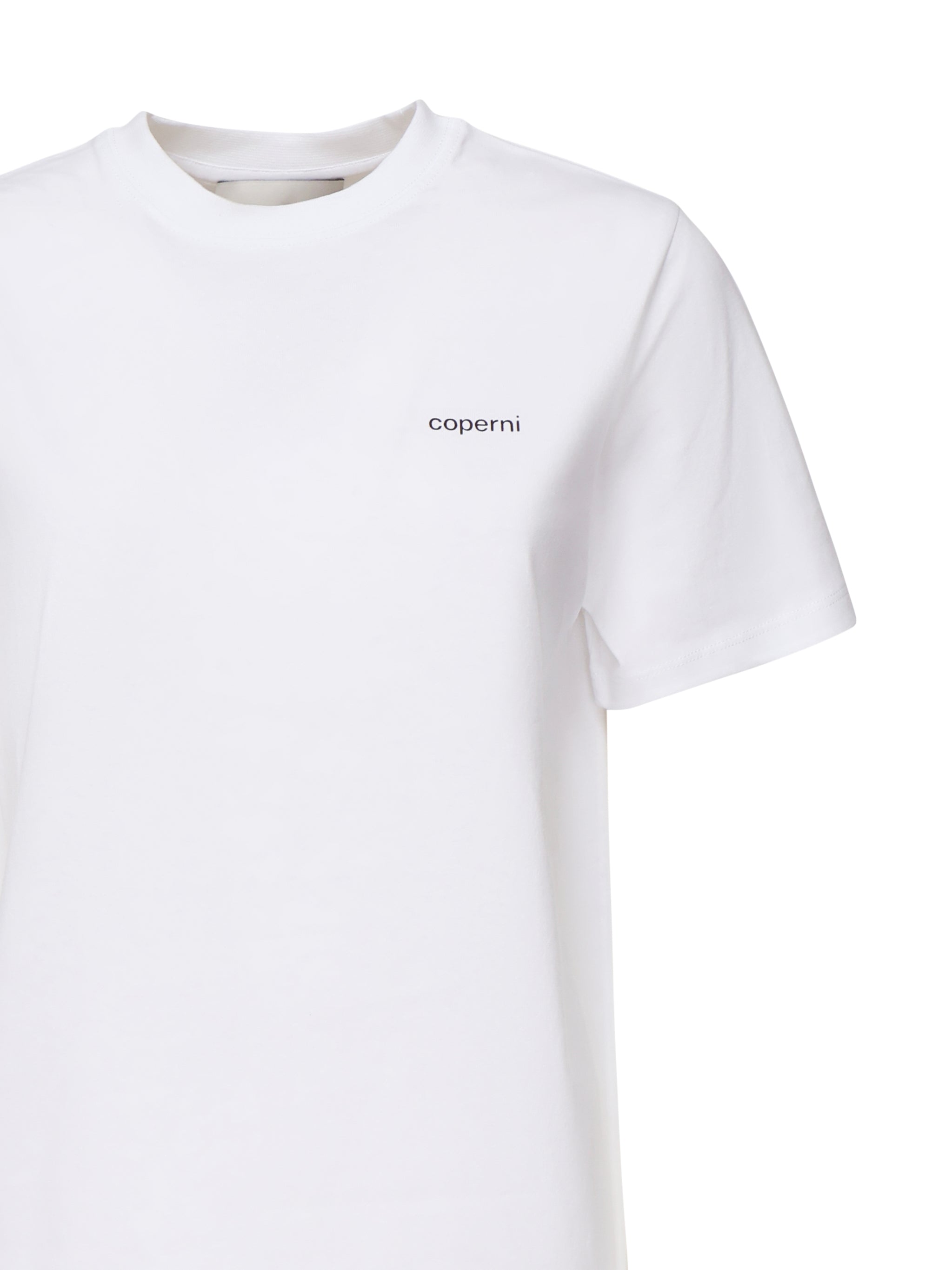 t-shirt con logo COPJS03504 WHITE COPERNI 