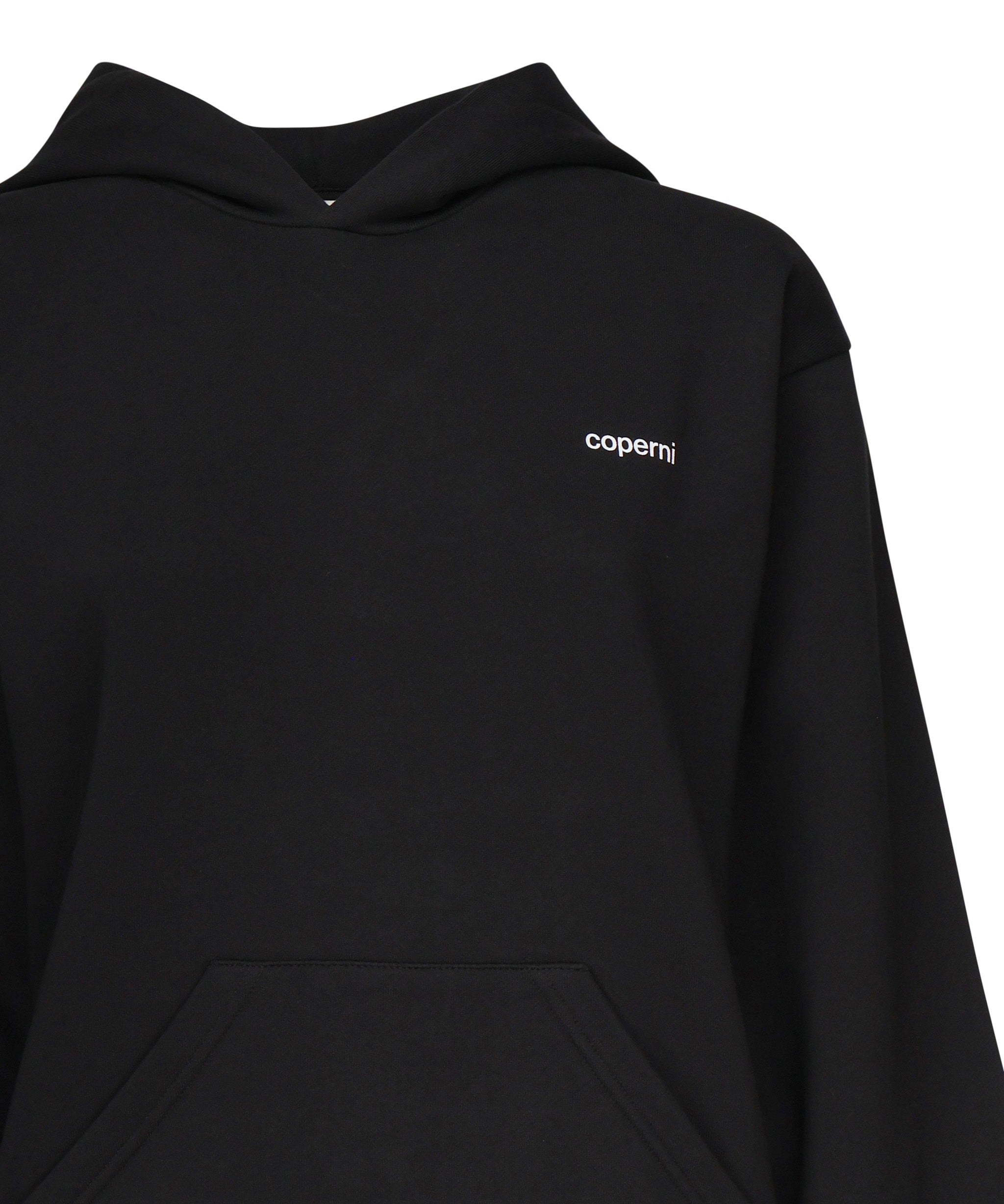 Hoodie in misto cotone COPJS15523 BLACK COPERNI 