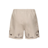 Shorts cut - out con elastico <BR/> COPP116F3004 BEI COPERNI 