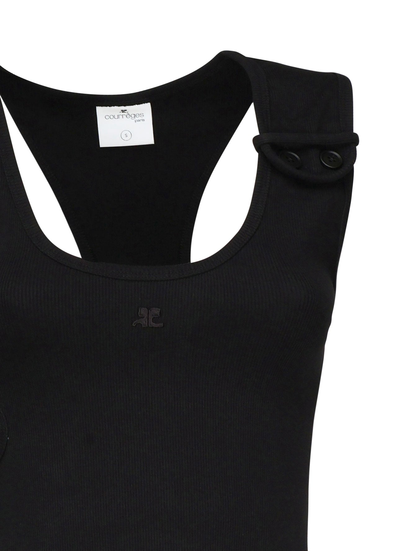 Canotta 90's Rib 125JDE118JS0194 9999 COURREGES 
