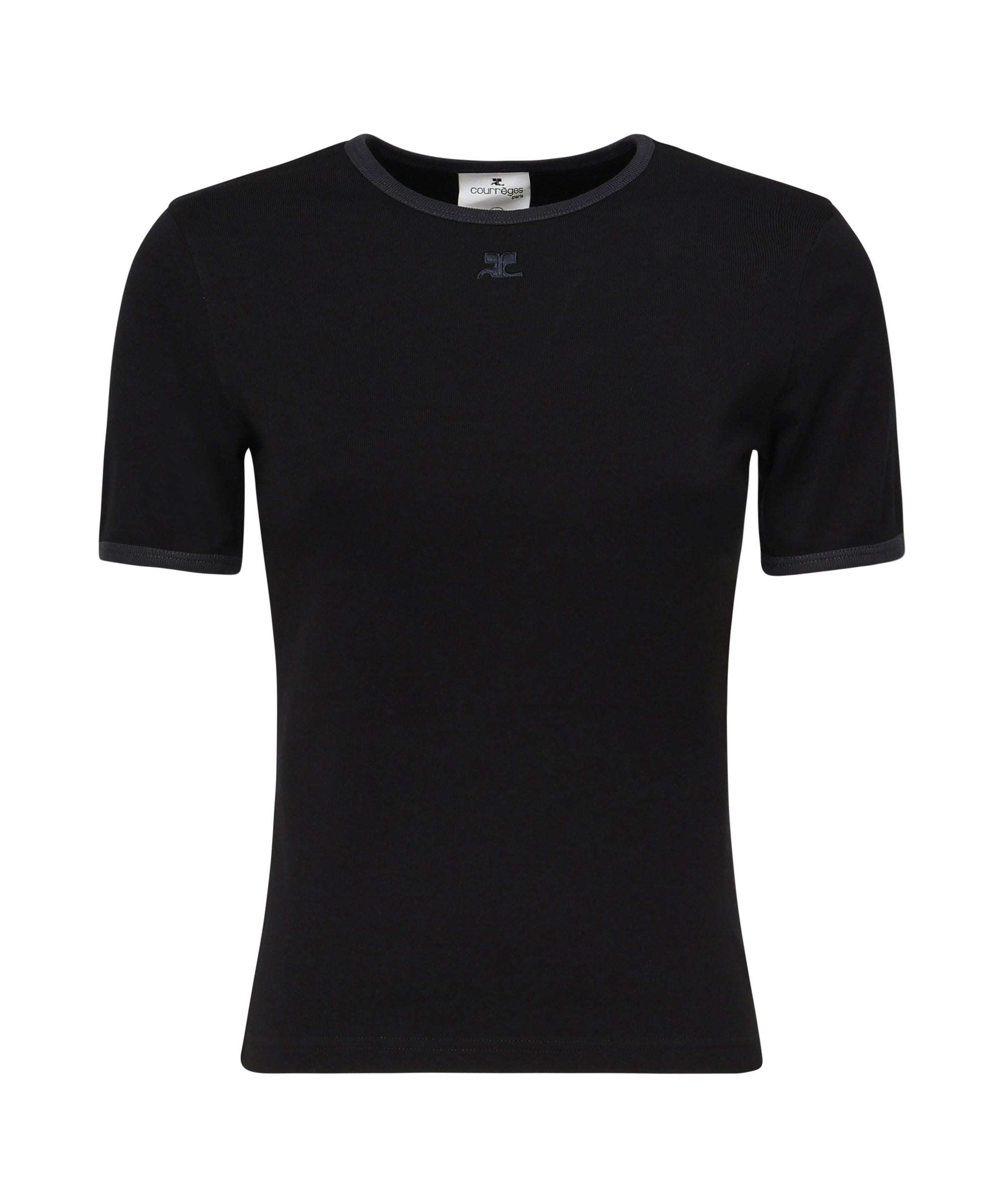 T-shirt con logo 125JTS017JS0203 B175 COURREGES 