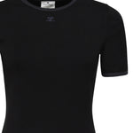 T-shirt con logo 125JTS017JS0203 B175 COURREGES 