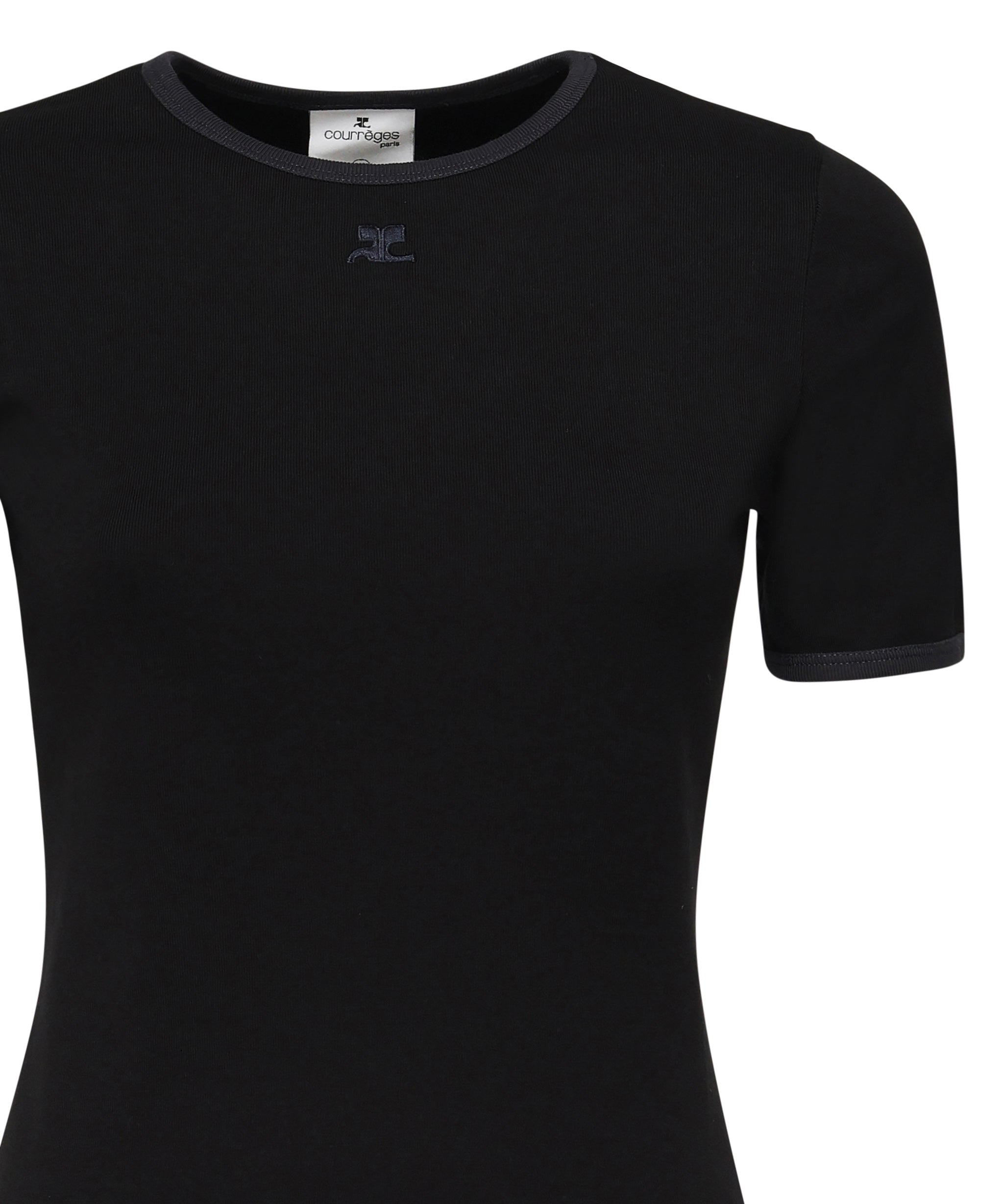 T-shirt con logo 125JTS017JS0203 B175 COURREGES 