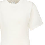 T-shirt con logo 125JTS168JS0107 0001 COURREGES 