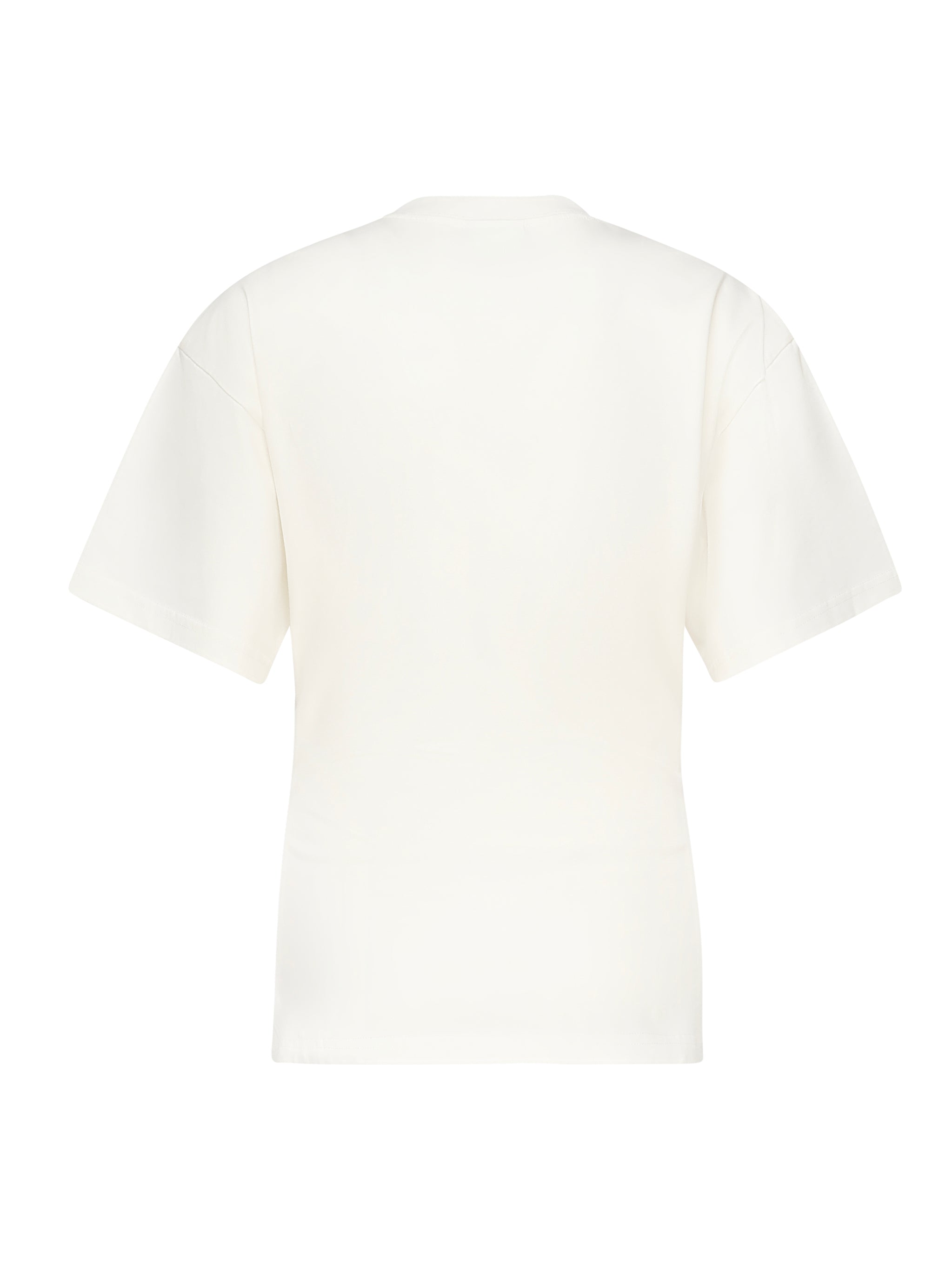 T-shirt con logo 125JTS168JS0107 0001 COURREGES 