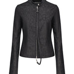 Giacca City in denim 225DBL285DE0035 9011 COURREGES 