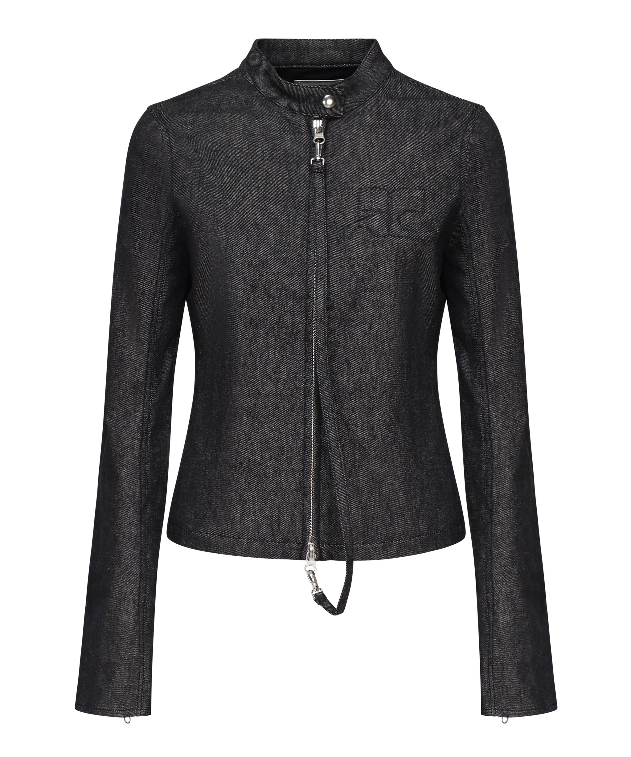 Giacca City in denim 225DBL285DE0035 9011 COURREGES 