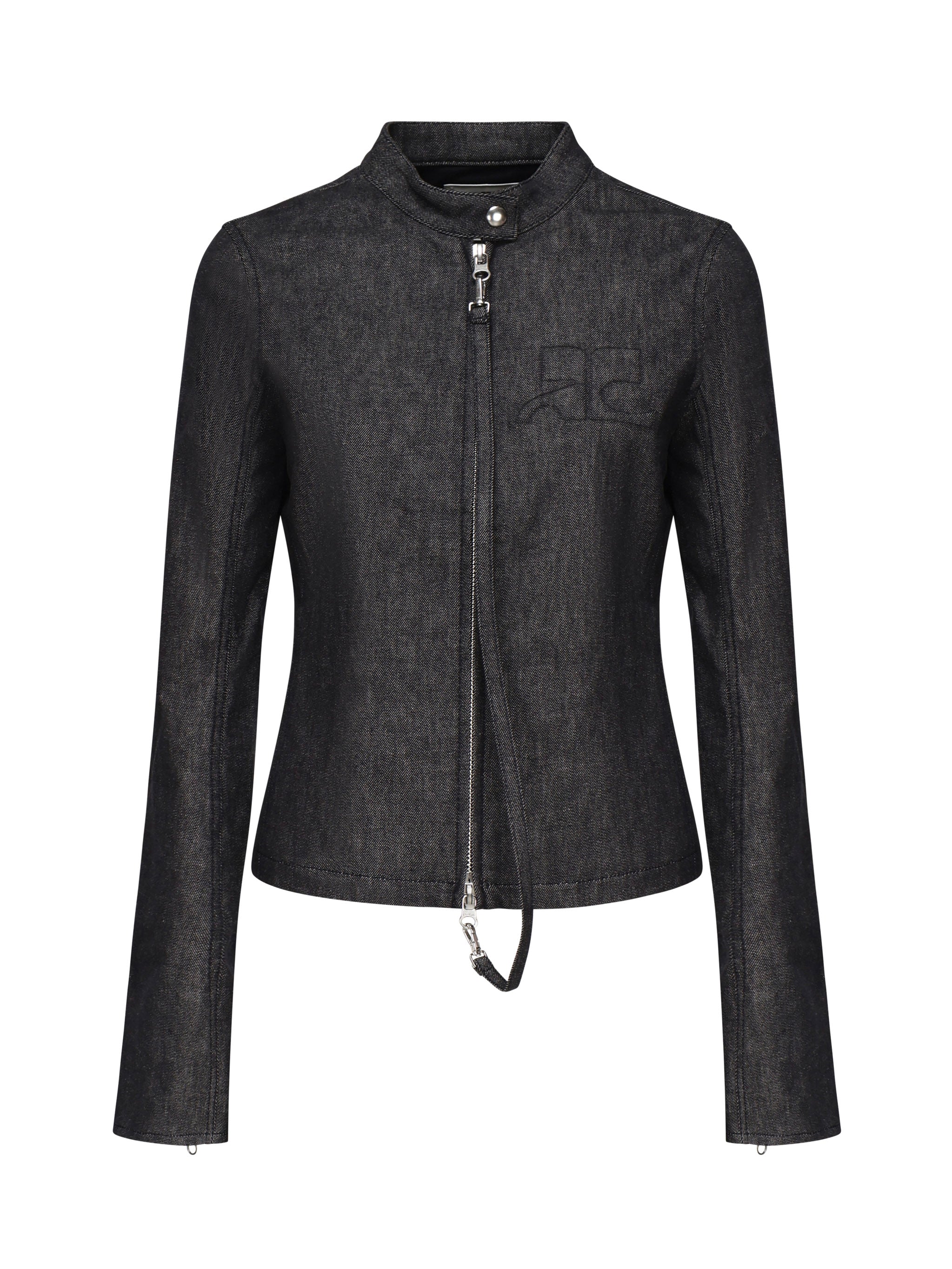 Giacca City in denim 225DBL285DE0035 9011 COURREGES 