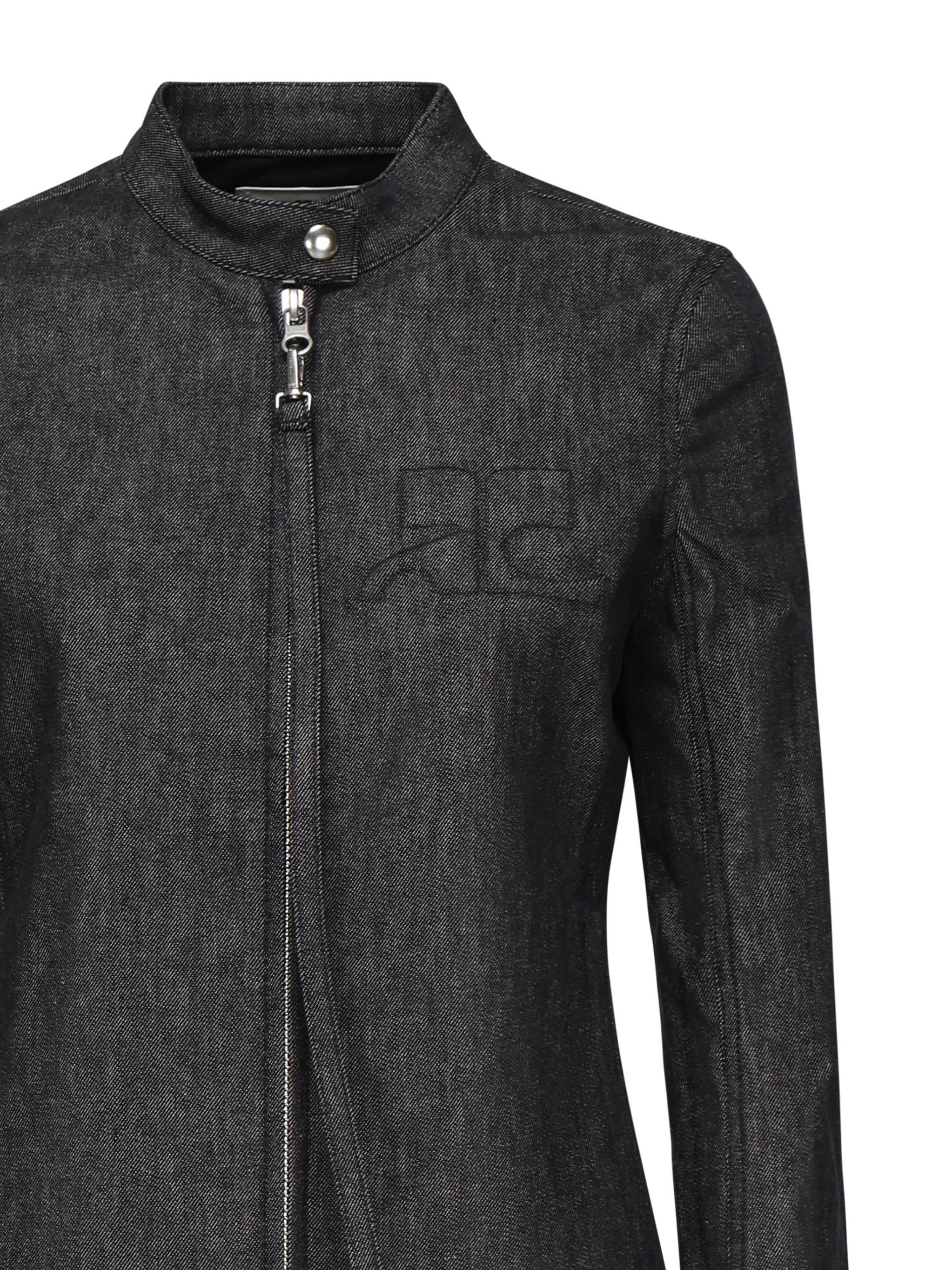Giacca City in denim 225DBL285DE0035 9011 COURREGES 