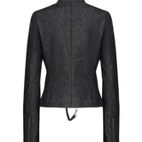Giacca City in denim 225DBL285DE0035 9011 COURREGES 