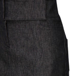 Minigonna in denim con cintura 225DJU271DE0035 9011 COURREGES 