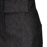 Minigonna in denim con cintura 225DJU271DE0035 9011 COURREGES 