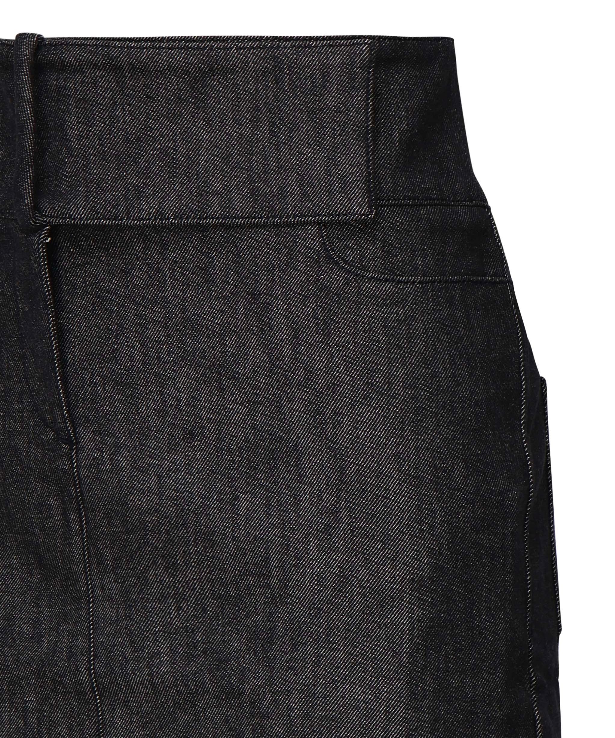 Minigonna in denim con cintura 225DJU271DE0035 9011 COURREGES 