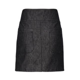 Minigonna in denim con cintura 225DJU271DE0035 9011 COURREGES 