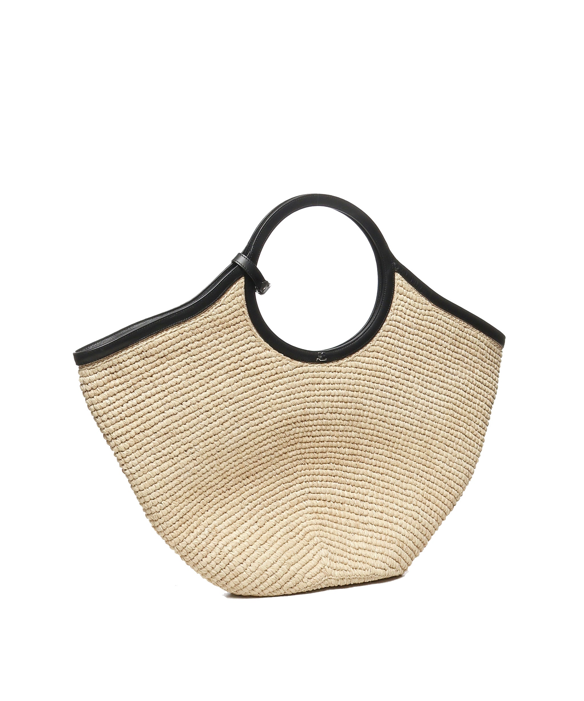 Tote bag Holy in rafia 225GSA174RA0001 0079 COURREGES 