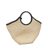 Tote bag Holy in rafia 225GSA174RA0001 0079 COURREGES 