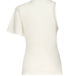 T-shirt 'Scuba' asimmetrica 225JTS201JS0107 0001 COURREGES 