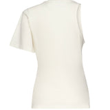 T-shirt 'Scuba' asimmetrica 225JTS201JS0107 0001 COURREGES 