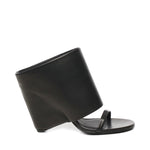 Mules in pelle con zeppa 225SSD037AG0030 9999 COURREGES 