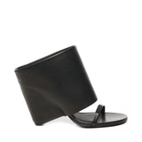 Mules in pelle con zeppa 225SSD037AG0030 9999 COURREGES 