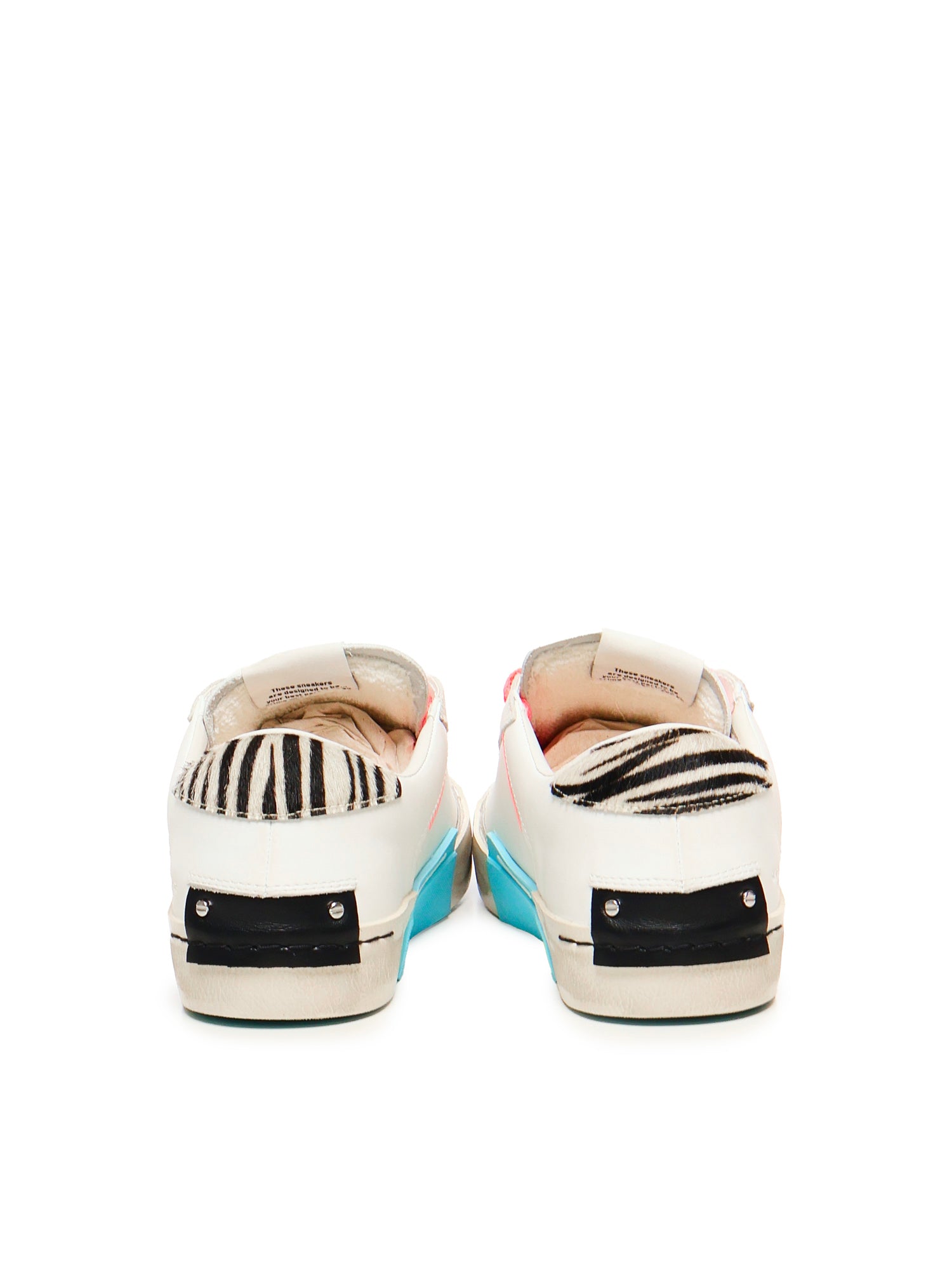 Sneakers Distressed Tropical Zebra 20003PP7  CRIME LONDON 