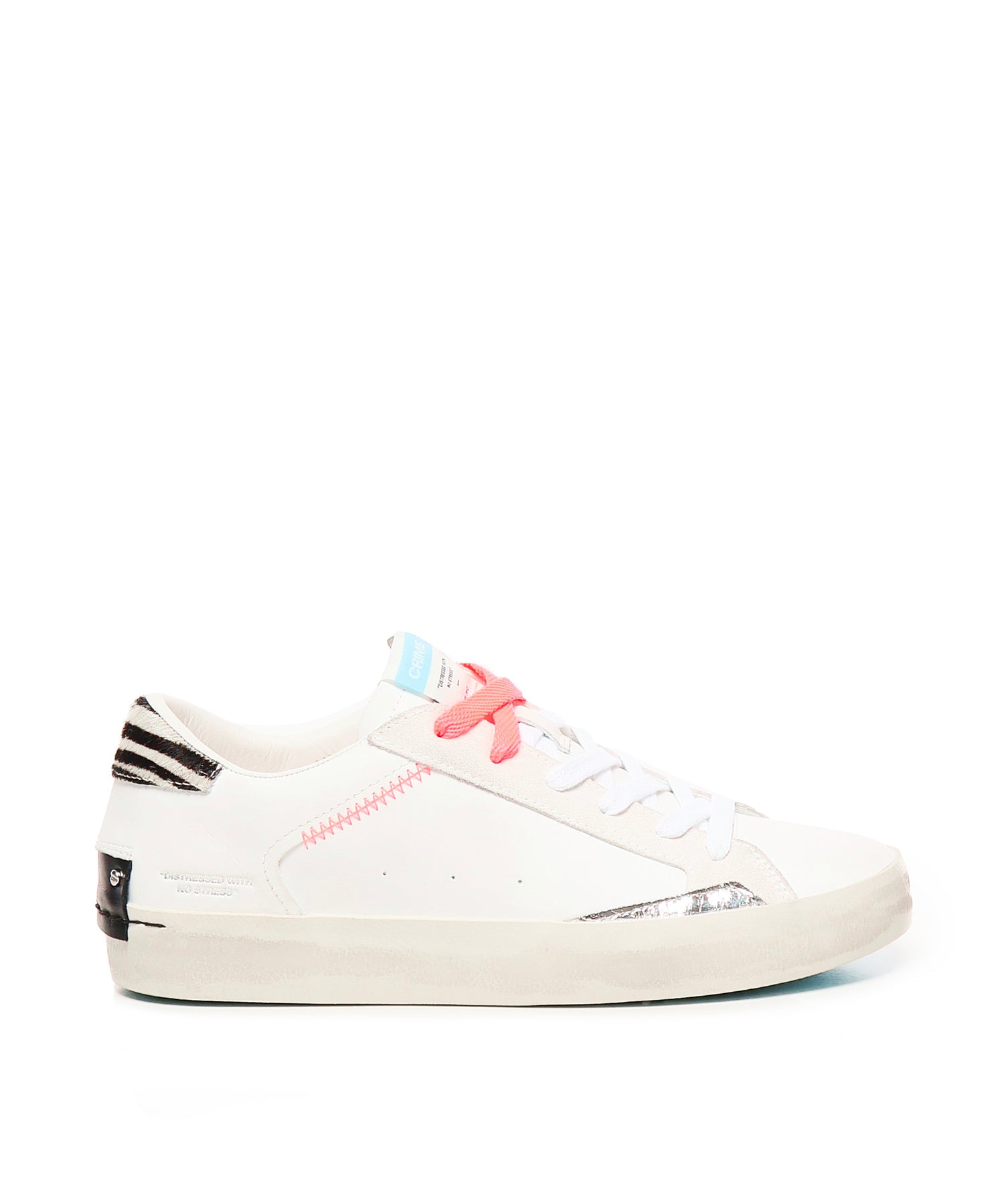 Sneakers Distressed Tropical Zebra 20003PP7  CRIME LONDON 