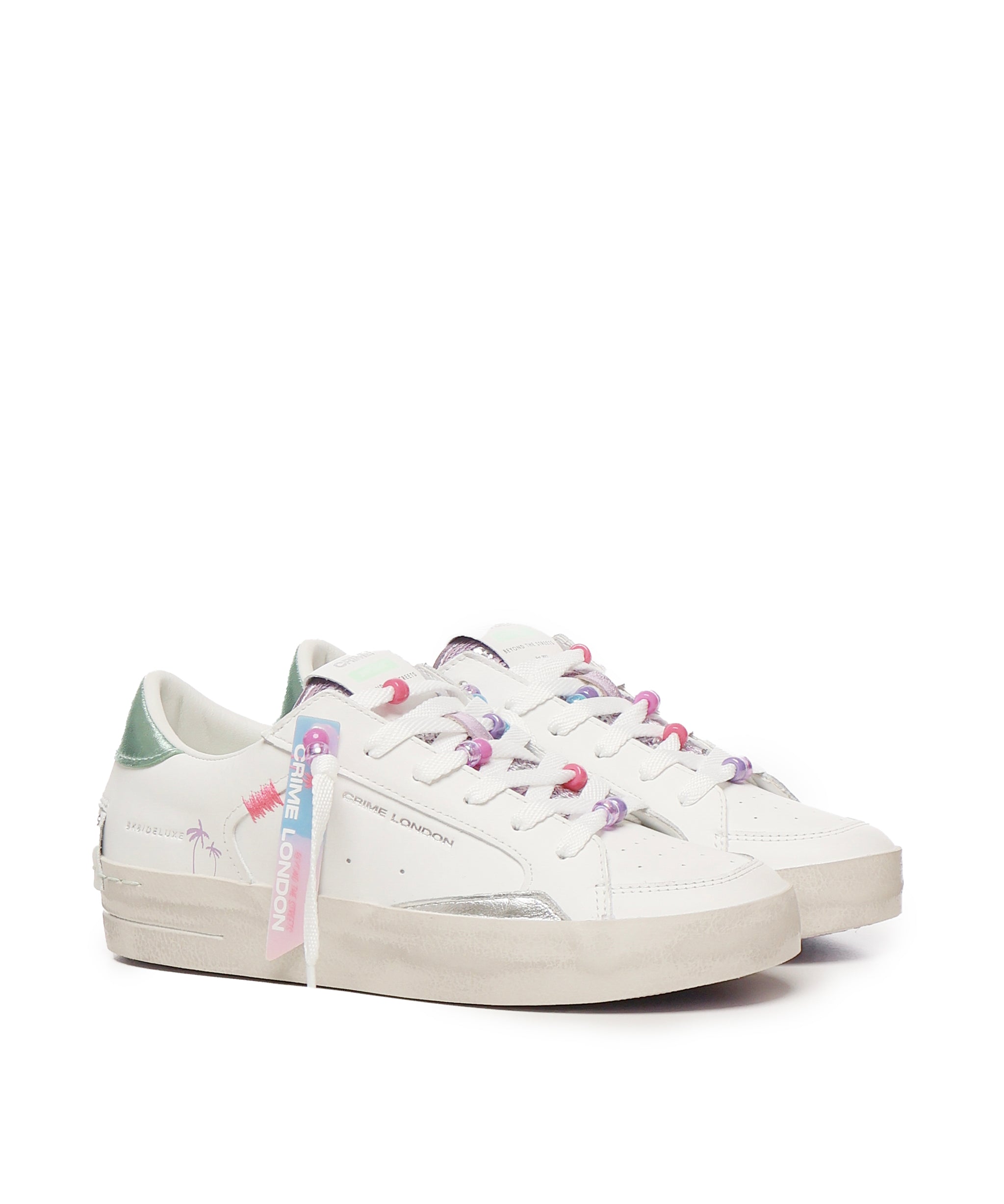 Sneakers SK8 Deluxe 20100PP7 WHITE CRIME LONDON 
