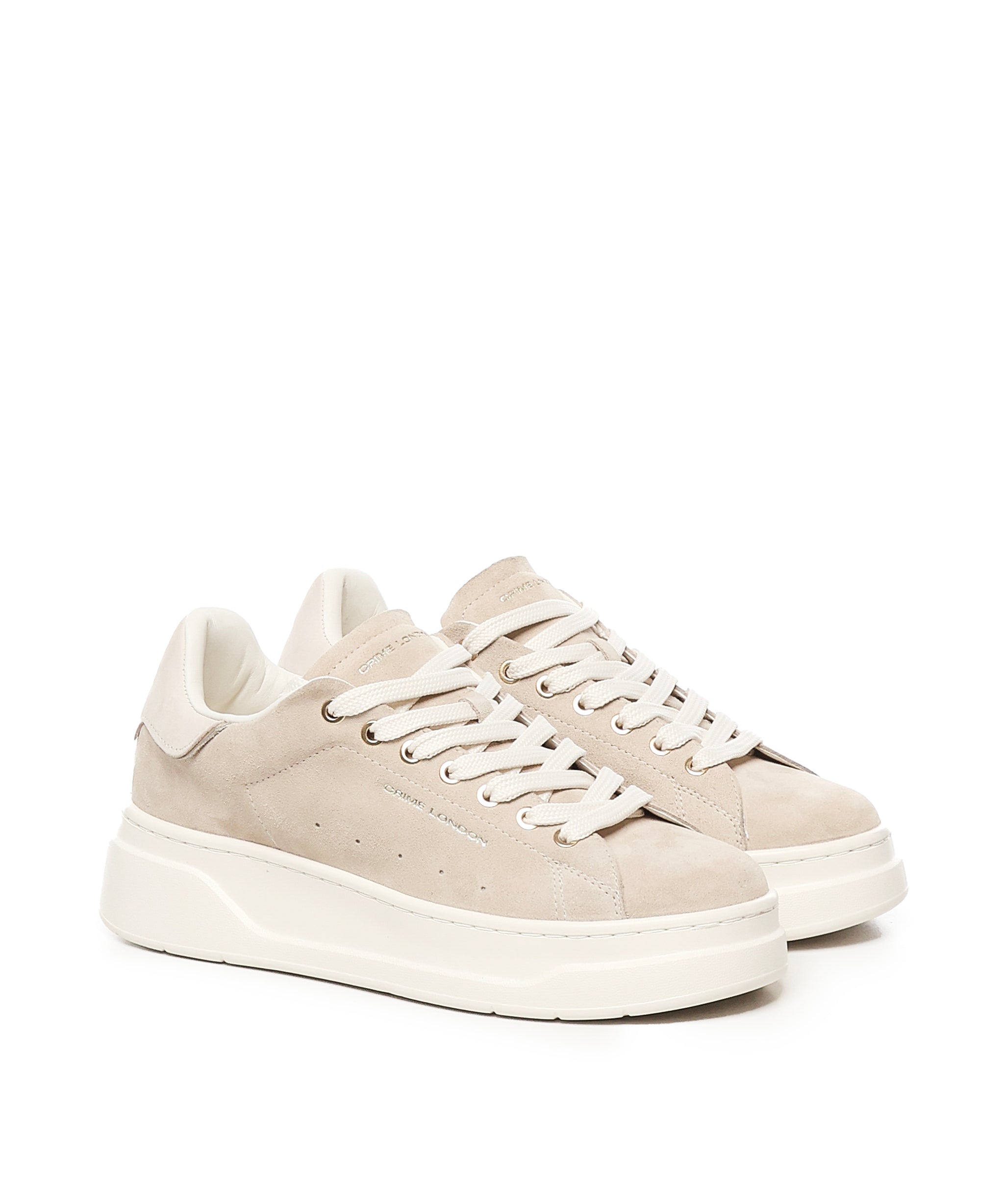 Sneakers Sonik in camoscio 21801AA7 SAND CRIME LONDON 