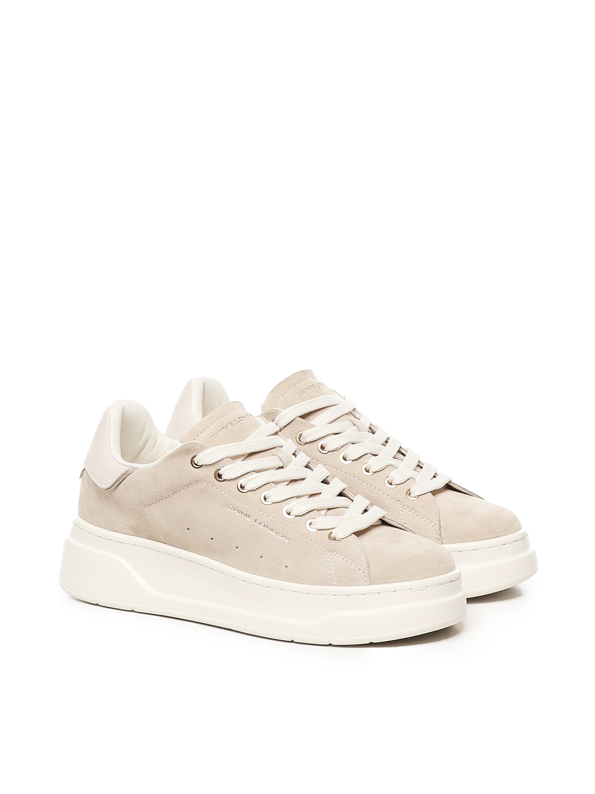Sneakers Sonik in camoscio 21801AA7 SAND CRIME LONDON 