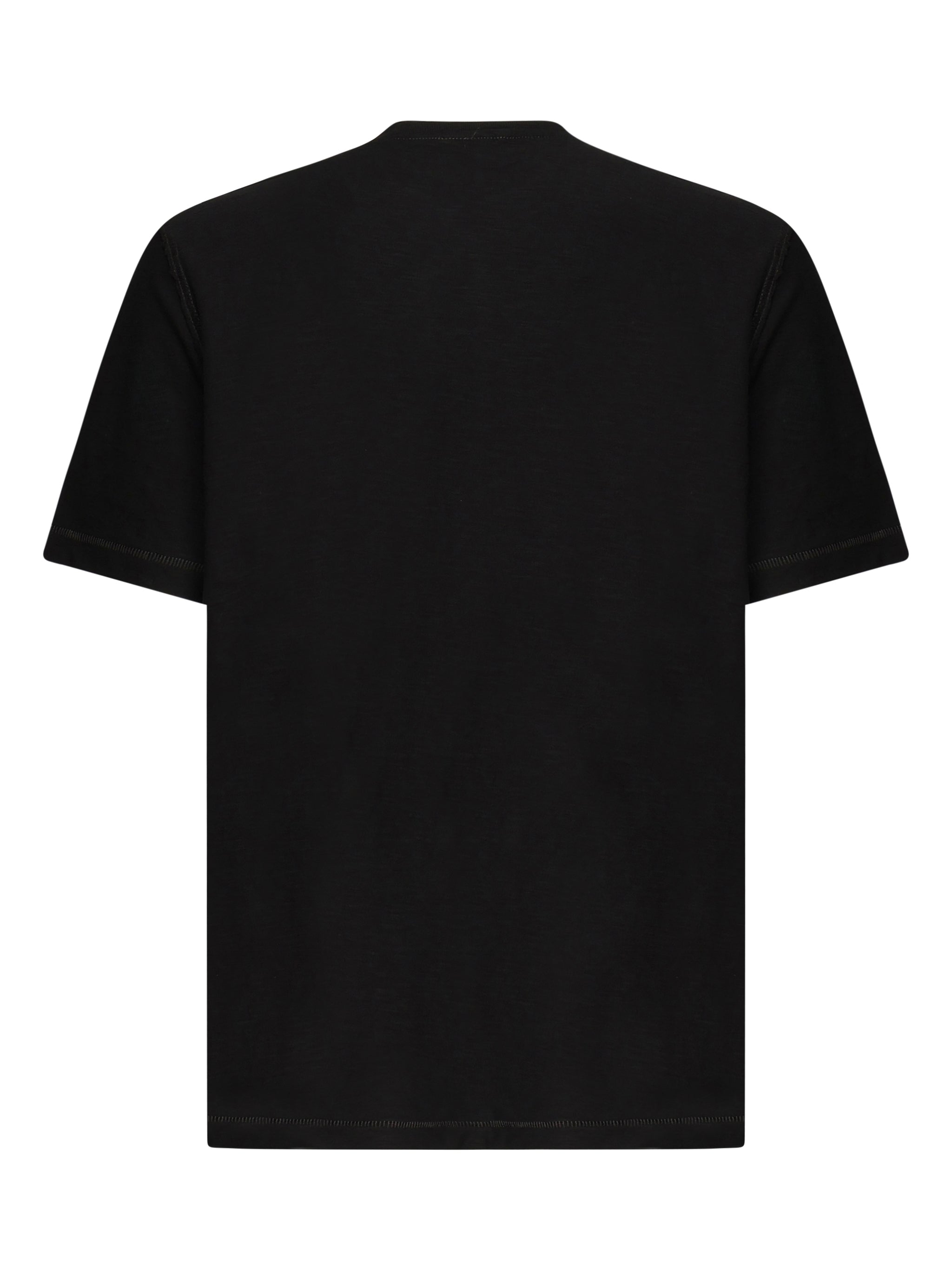 T-shirt fiammata con logo A16424 0QKAP9XX DIESEL 