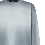 Felpa con micro logo ricamato A17630 0PKAM89M DIESEL 