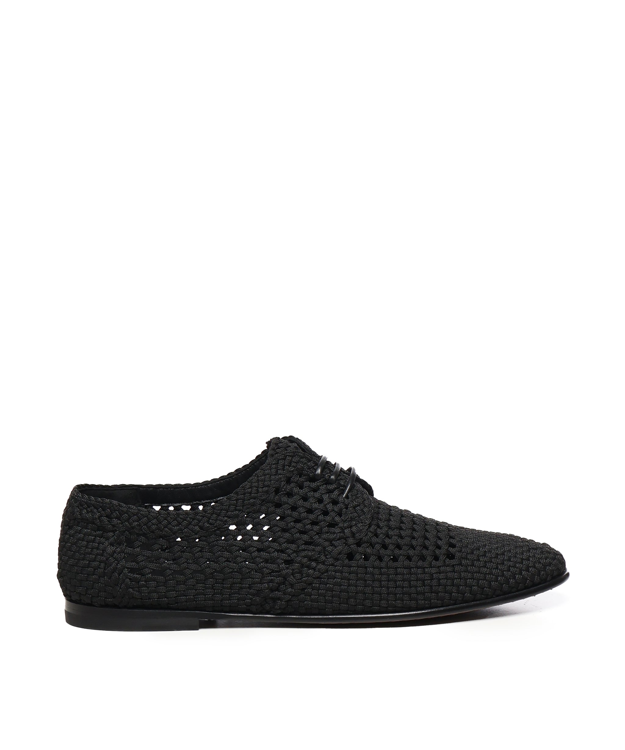 Derby in tessuto intrecciata A10863 A9L6480999 DOLCE & GABBANA 