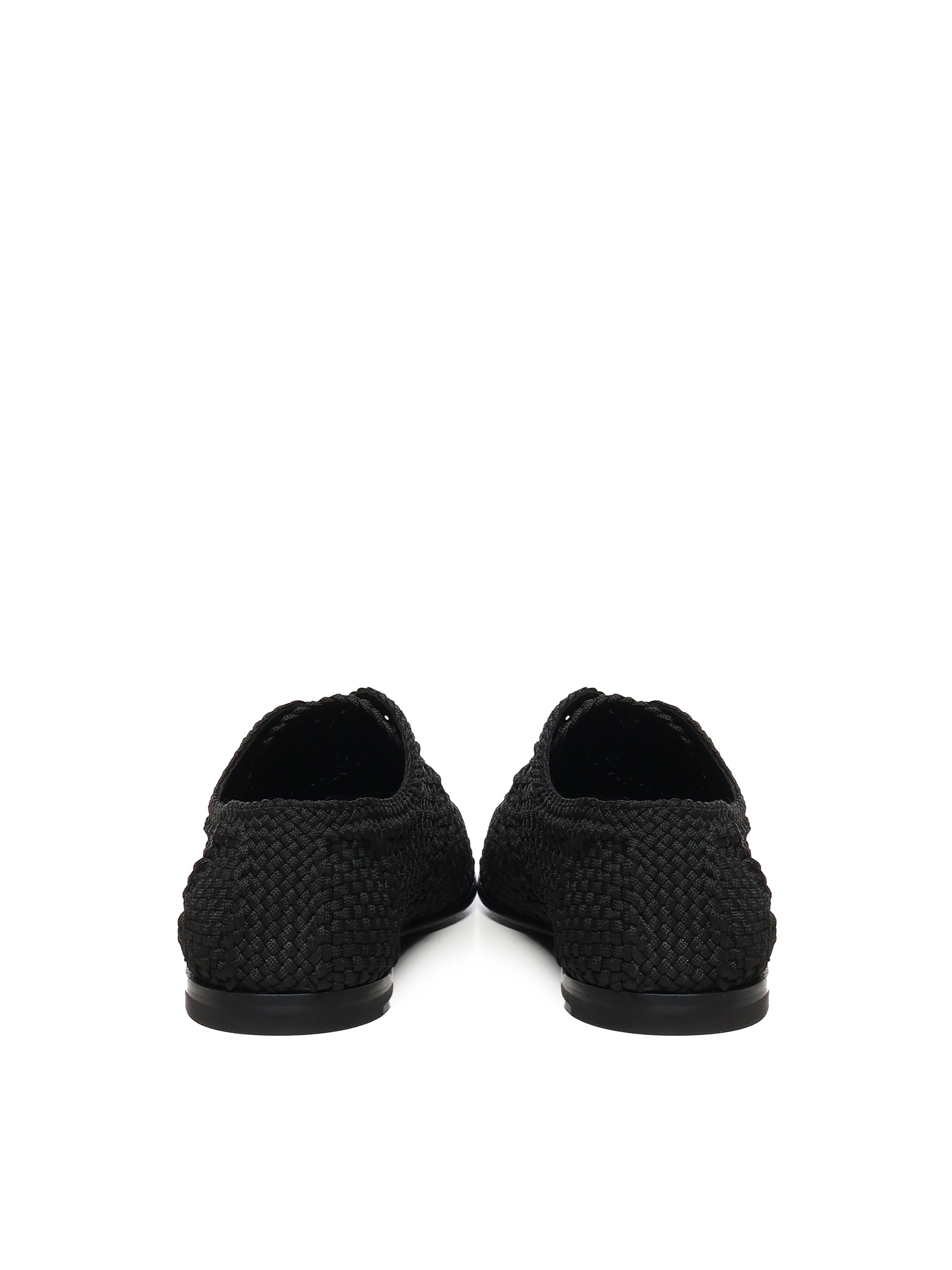 Derby in tessuto intrecciata A10863 A9L6480999 DOLCE & GABBANA 