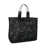 Borsa tote in rafia e pelle<BR/> BM2453 A9O948B956 DOLCE & GABBANA 