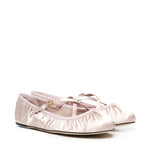 Ballerine in raso con logo CB0258 AD1608S904 DOLCE & GABBANA 