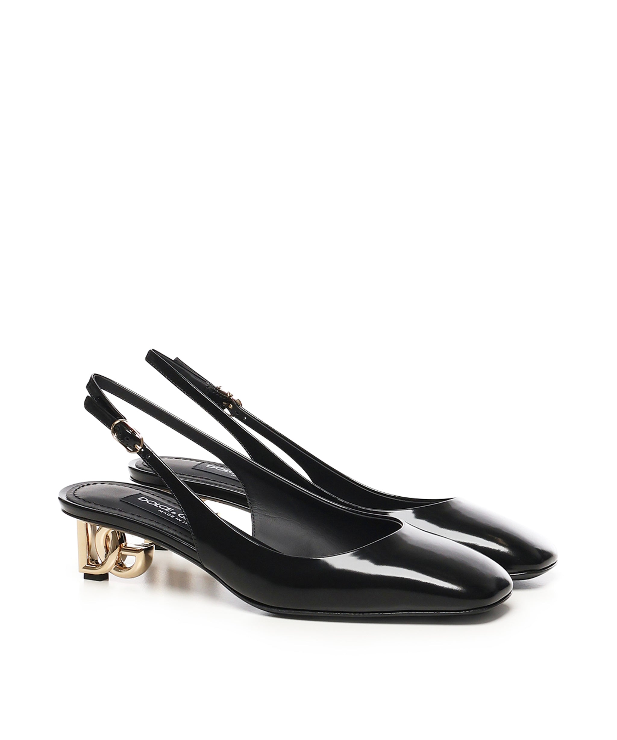 Slingback in vernice CG0913 A103780999 DOLCE & GABBANA 