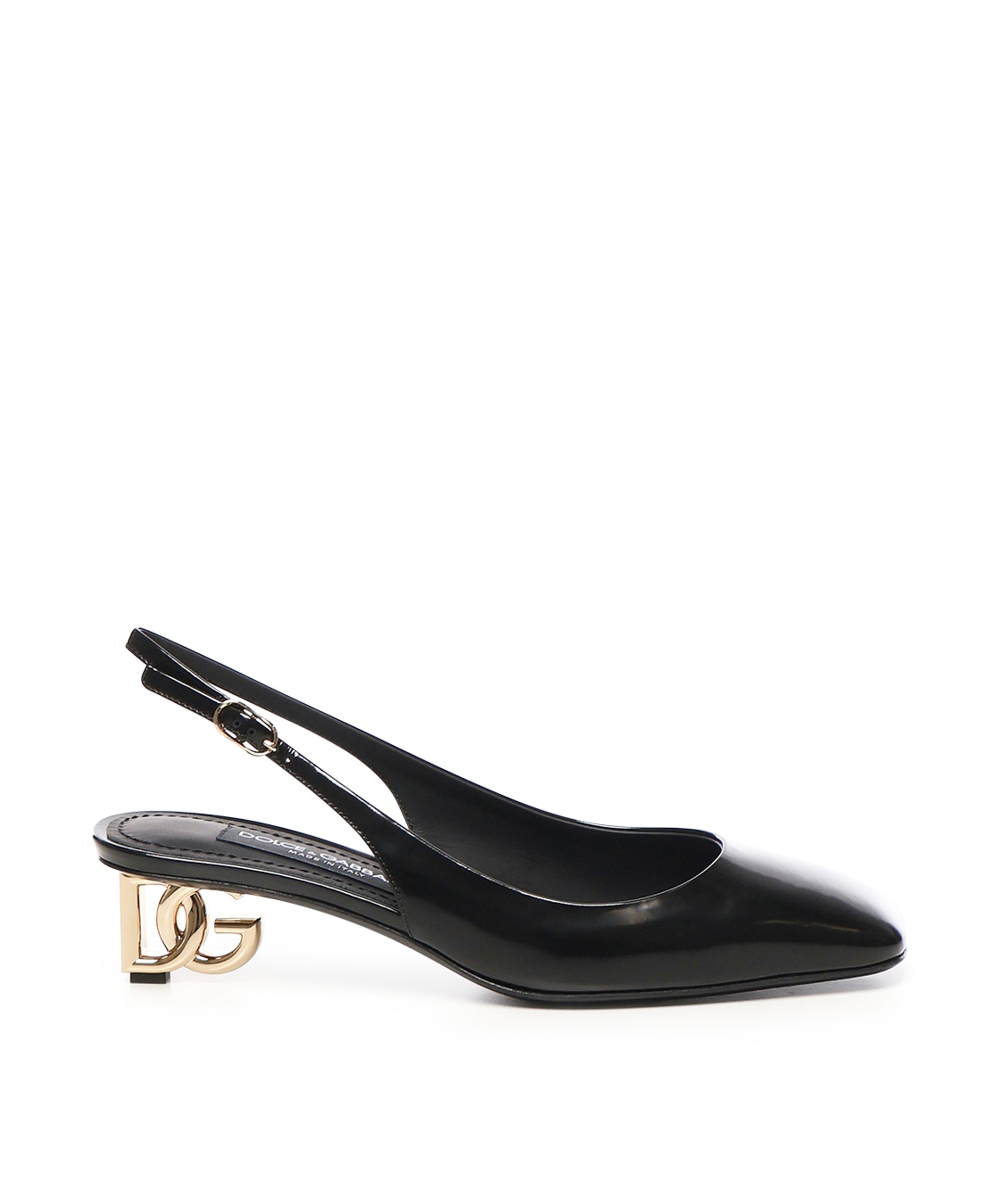 Slingback in vernice CG0913 A103780999 DOLCE & GABBANA 