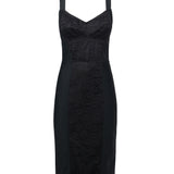 Abito in guaina elastica e pizzo F63G9T GDCLQN0000 DOLCE & GABBANA 