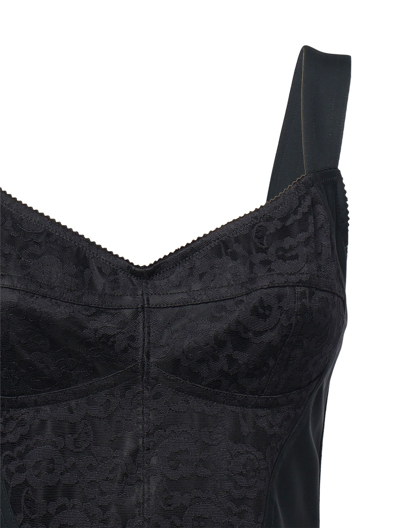 Abito in guaina elastica e pizzo F63G9T GDCLQN0000 DOLCE & GABBANA 