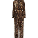 Tuta pigiama in twill di seta F6C1GT HS1ZXHY13M DOLCE & GABBANA 