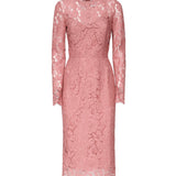 Abito longuette a tubino in pizzo F6M0DT HLM7LF0473 DOLCE & GABBANA 