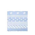 Foulard in twill di seta stampa logo FN090R GDB7ZHC4ZW DOLCE & GABBANA 