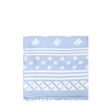 Foulard in twill di seta stampa logo FN090R GDB7ZHC4ZW DOLCE & GABBANA 