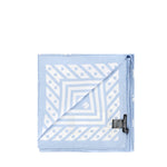 Foulard in twill di seta stampa logo FN090R GDB7ZHC4ZW DOLCE & GABBANA 