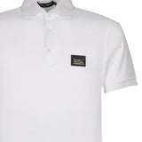 Polo piquet con placca logata G8PL4T G7F2HW0800 DOLCE & GABBANA 