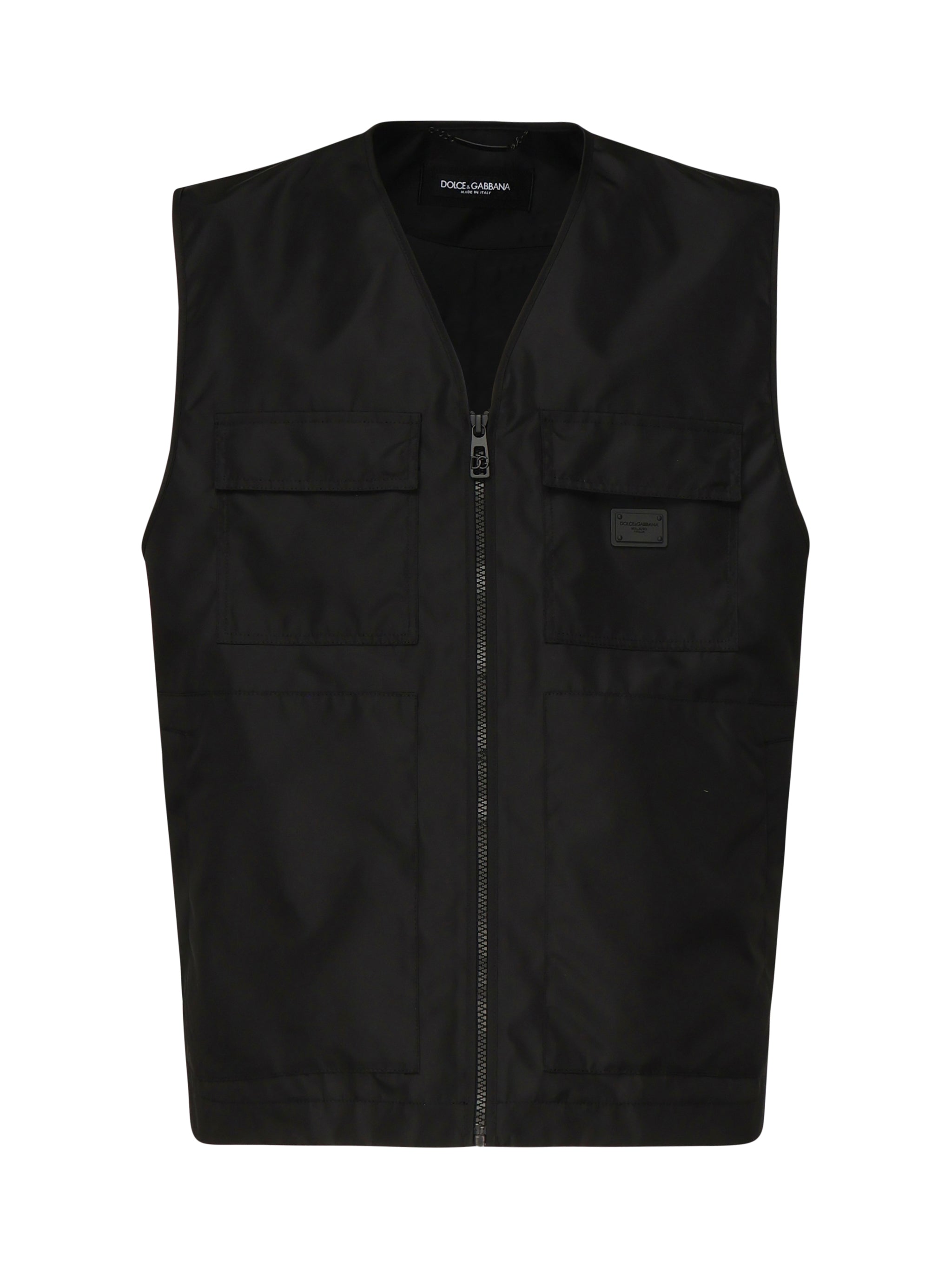 Gilet con logo G9BNIT FUS23N0000 DOLCE & GABBANA 