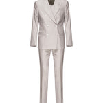Abito decostruito doppiopetto in lana e seta<BR/> GK021T FU3H1F0372 DOLCE & GABBANA 