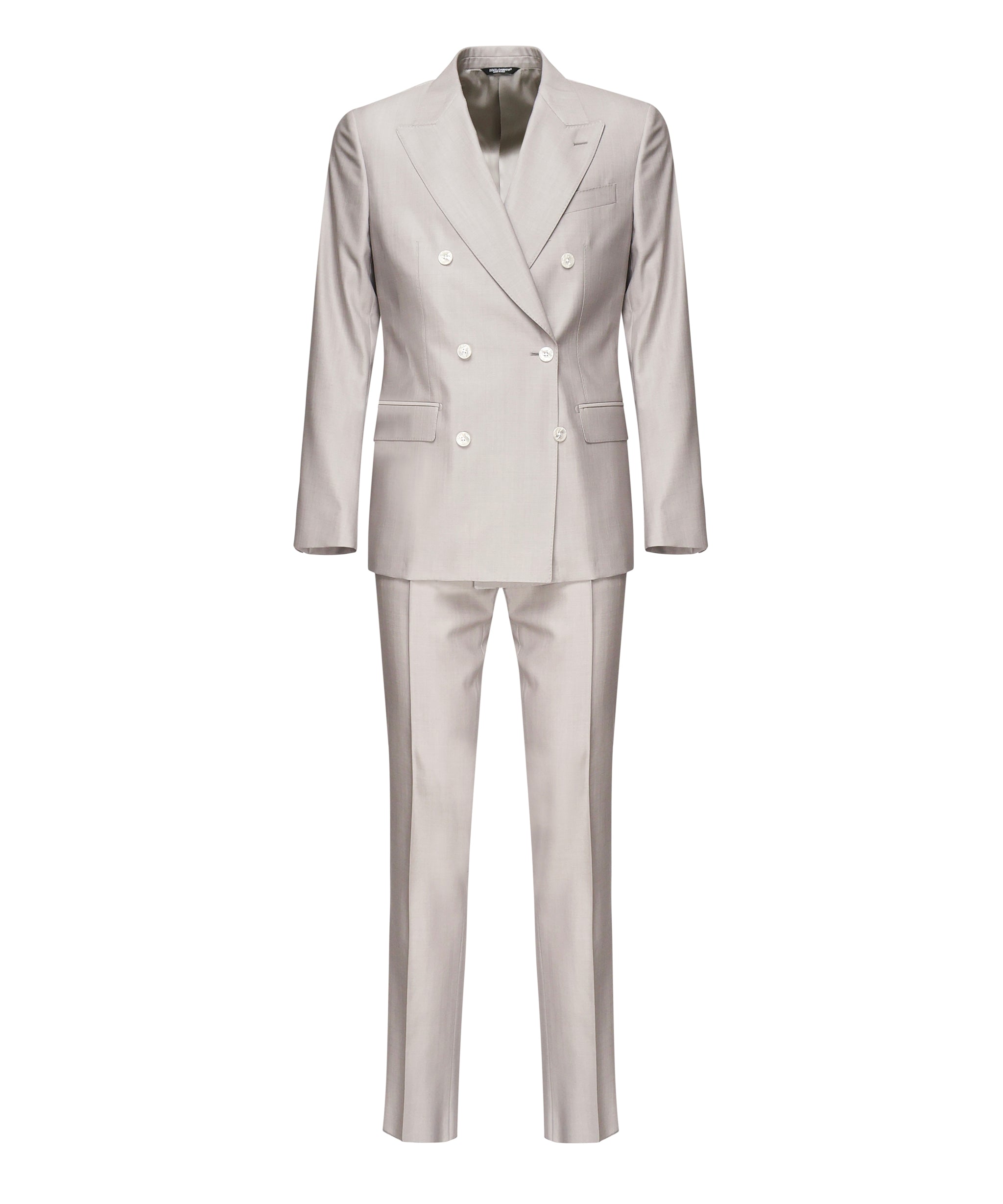 Abito decostruito doppiopetto in lana e seta<BR/> GK021T FU3H1F0372 DOLCE & GABBANA 